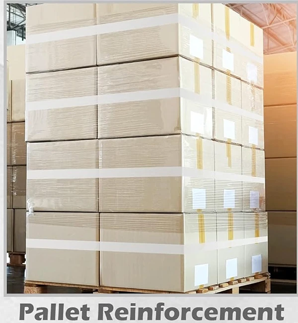 Filament Tape for Pallet Stabilization